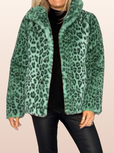 Graciella | Luxe Leopardfrakk