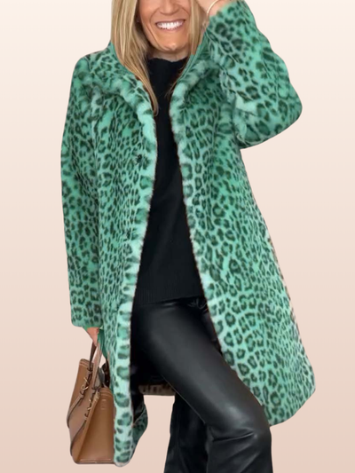 Graciella | Luxe Leopardfrakk