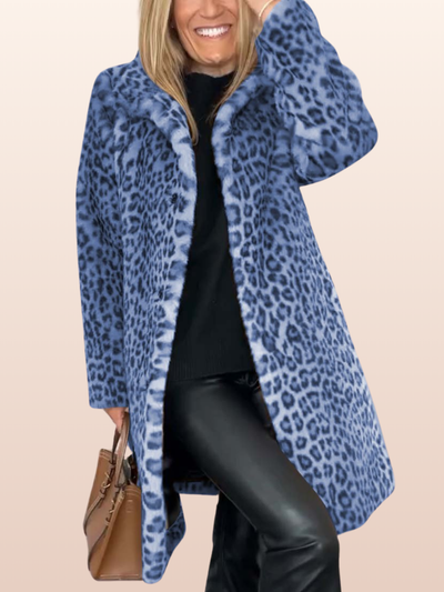 Graciella | Luxe Leopardfrakk