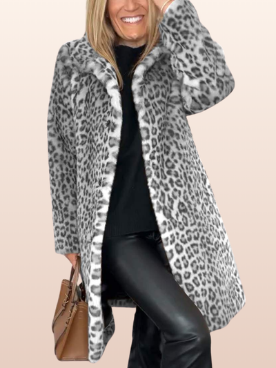 Graciella | Luxe Leopardfrakk