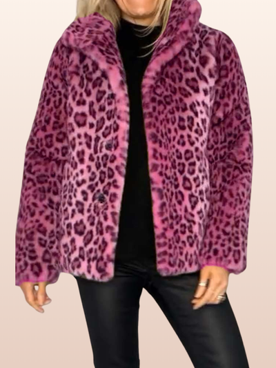 Graciella | Luxe Leopardfrakk