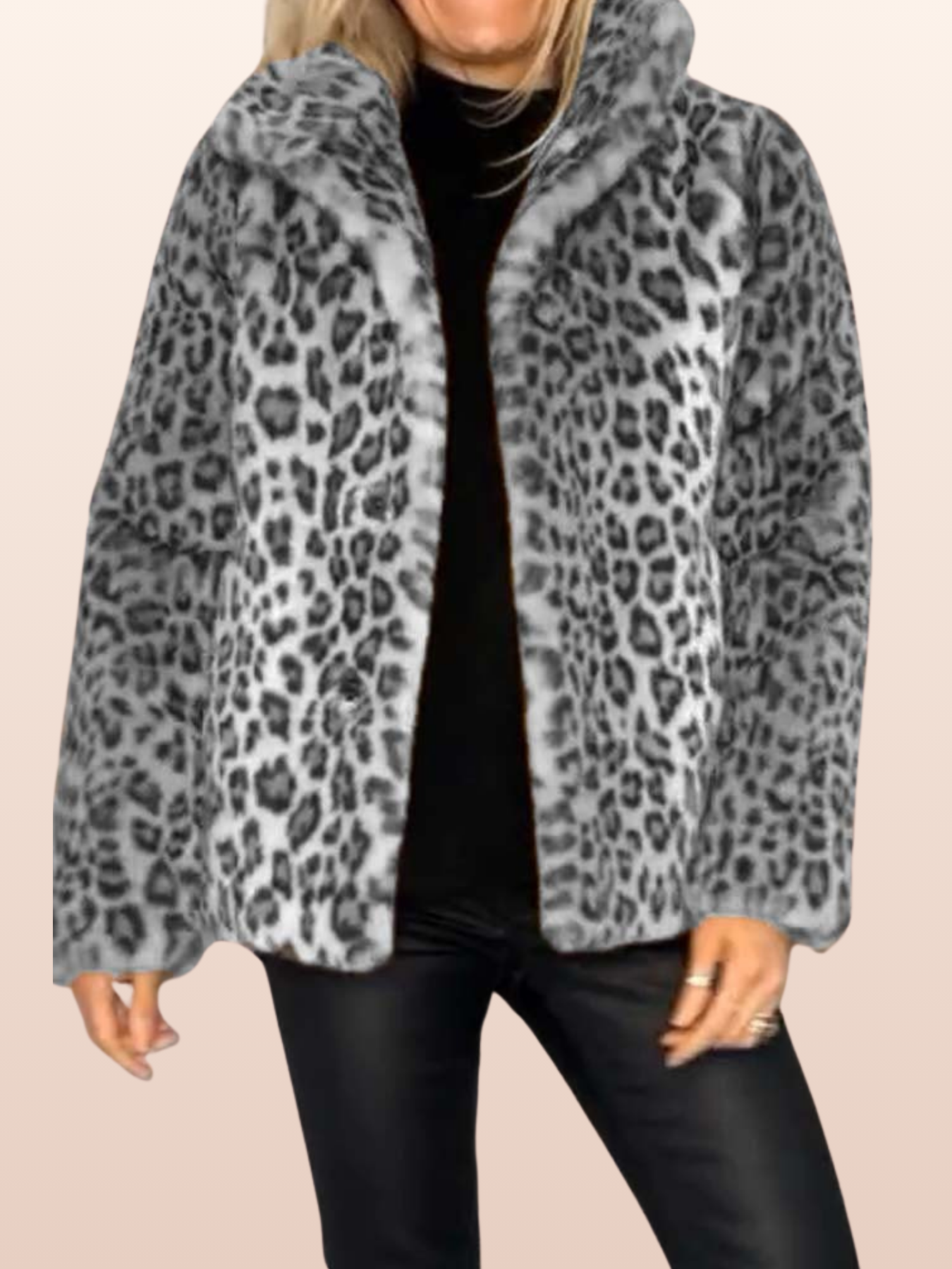 Graciella | Luxe Leopardfrakk