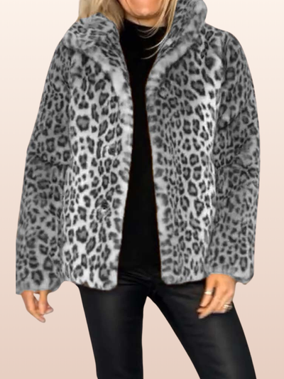 Graciella | Luxe Leopardfrakk